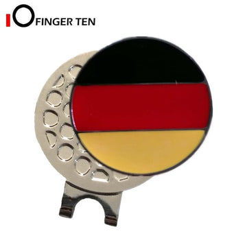 Golf Ball Markers with Magnetic Hat Clip Durable Strong Removable Attaches Easily to Cap Premium Gifts